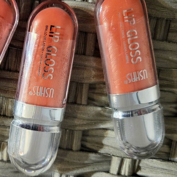 NEW 2-PACK PINK/SALMON LIP GLOSS - Picture 2 of 5